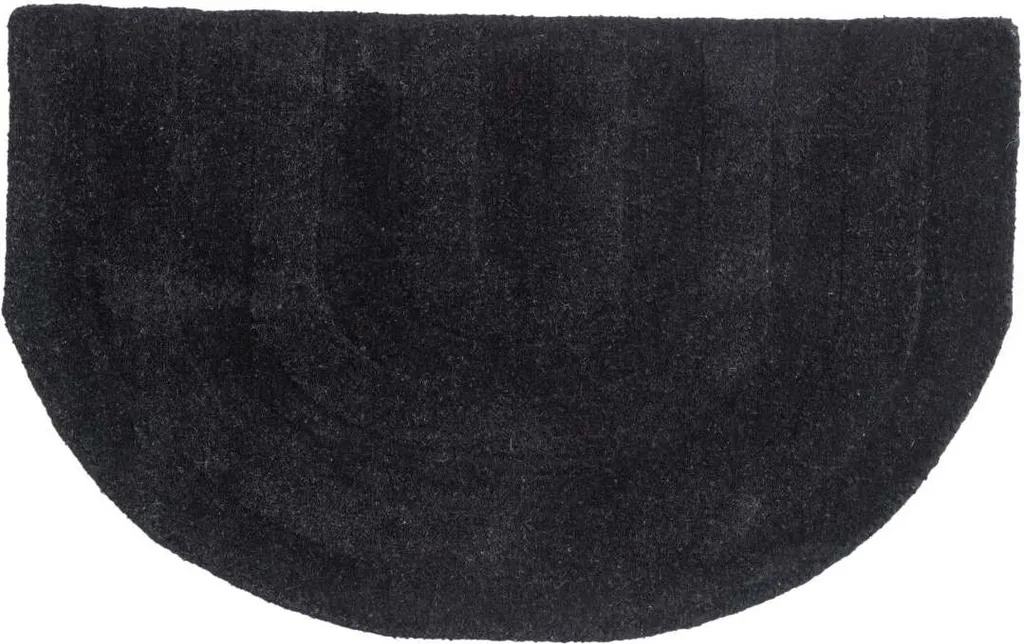 Tapis anti-saleté facile à nettoyer Nora Noir 50x80cm pour petits sols