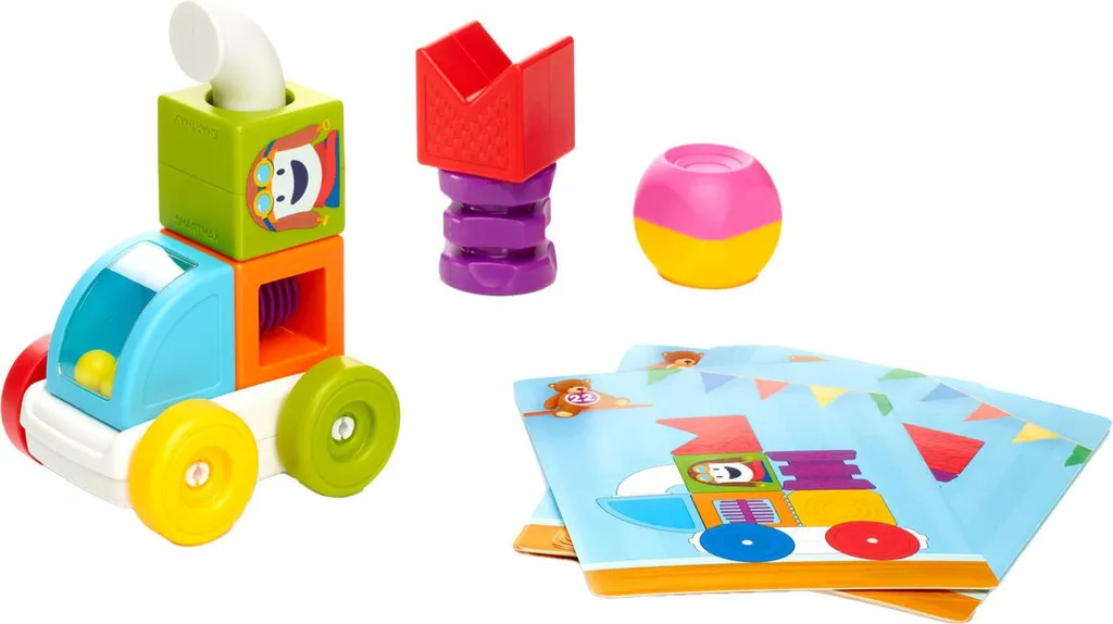 SmartMax My First Build & Drive - Jeu de Construction Magnétique Enfant