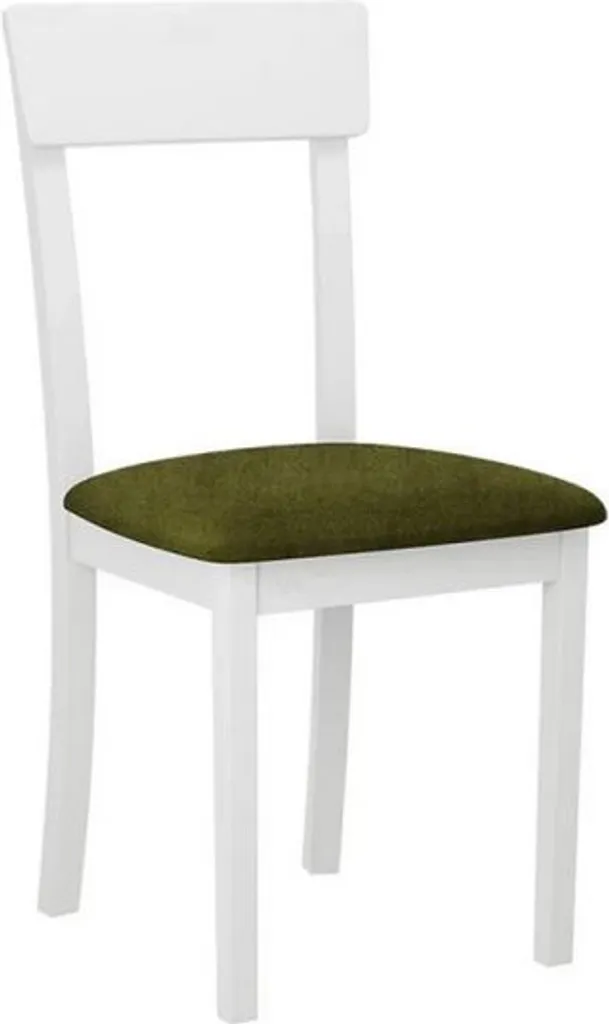 NEYA 1 Sedia Dining: Il Match Perfetto Bianco/Oliva per il tuo Flat