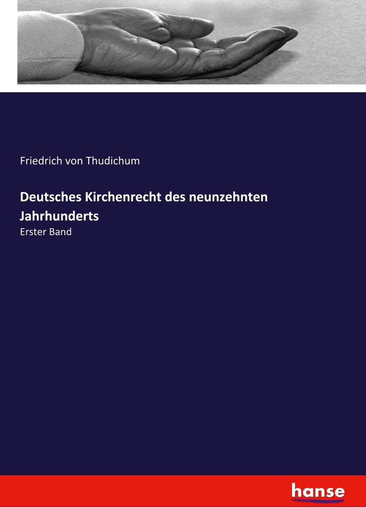 Deutsches Kirchenrecht des neunzehnten Jahrhunderts
