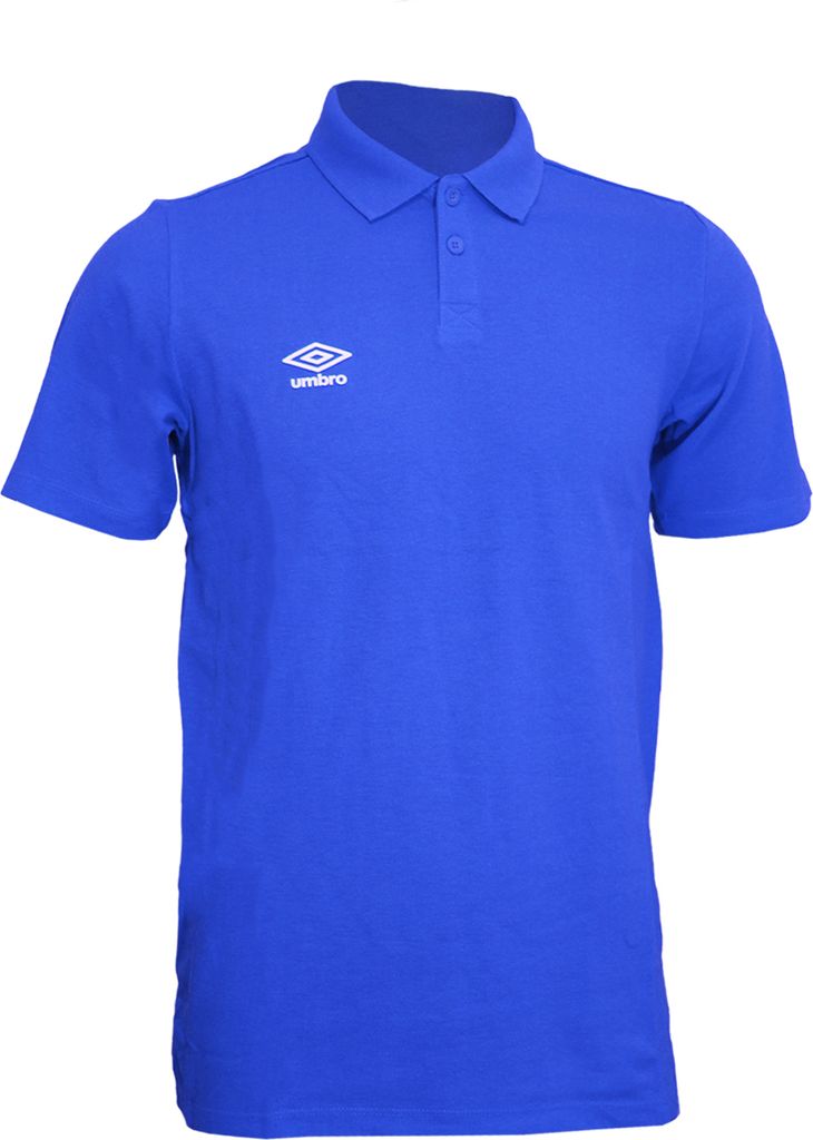 Umbro - "Essential" Poloshirt für Herren UO263 (S) (Königsblau/Weiß)