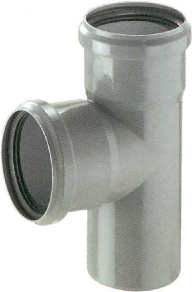 T-stuk binnen, D75/75 x 87/90, PP Productafbeelding 