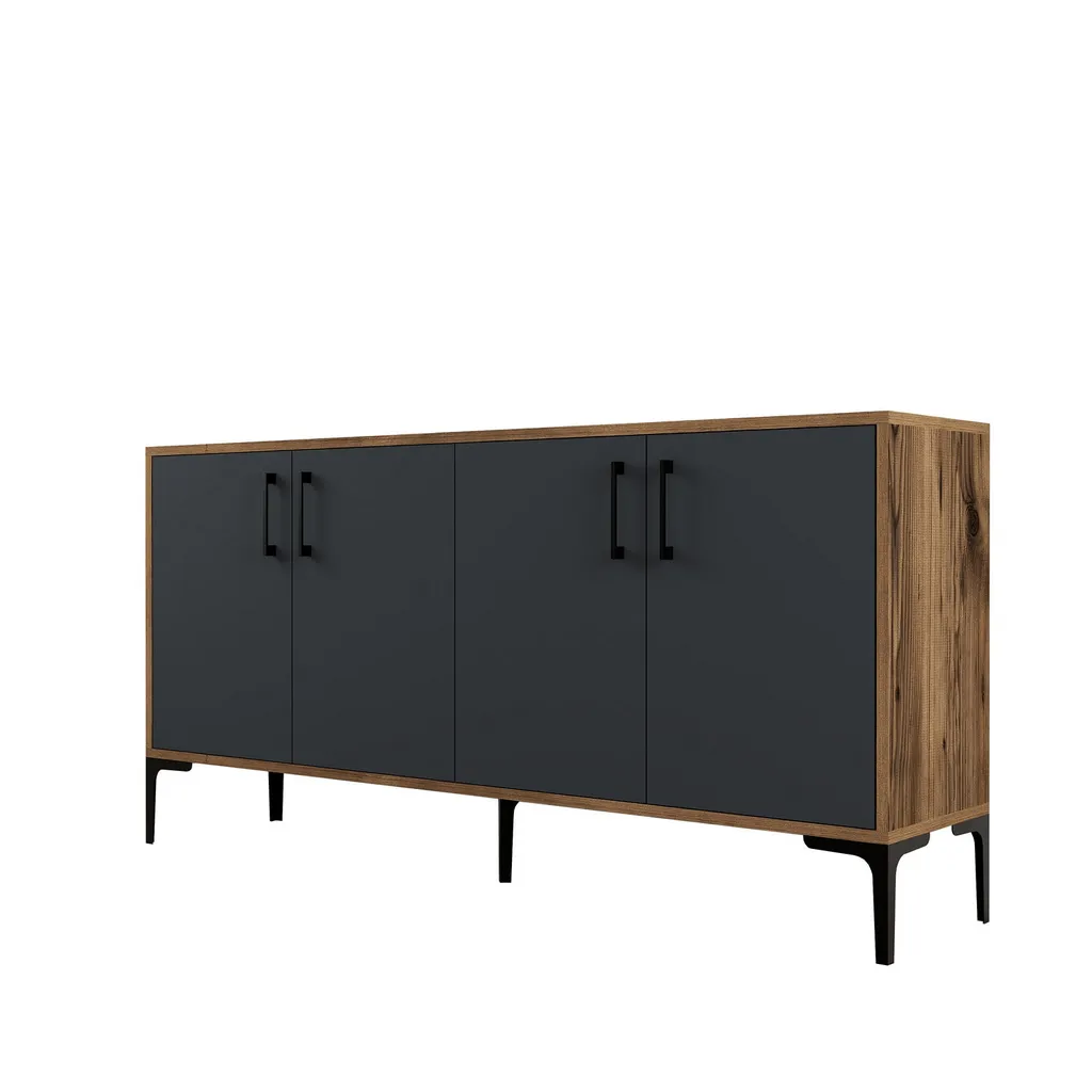 Commode Kiev Skye Decor contre le désordre : rangement 160 cm - 5