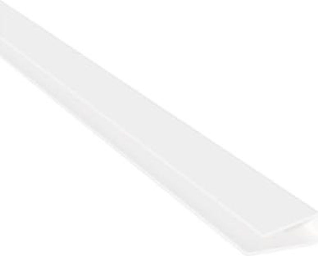 VILO Nástenný panel Záverečný profil B2 Biela (2,7 m) - Obrázok produktu 
