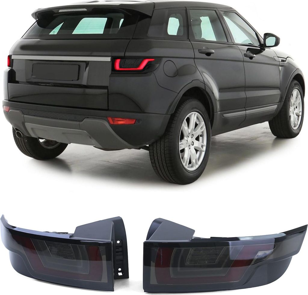 Dynamische LED Lightbar Rückleuchten Schwarz Smoke für Produktbild 