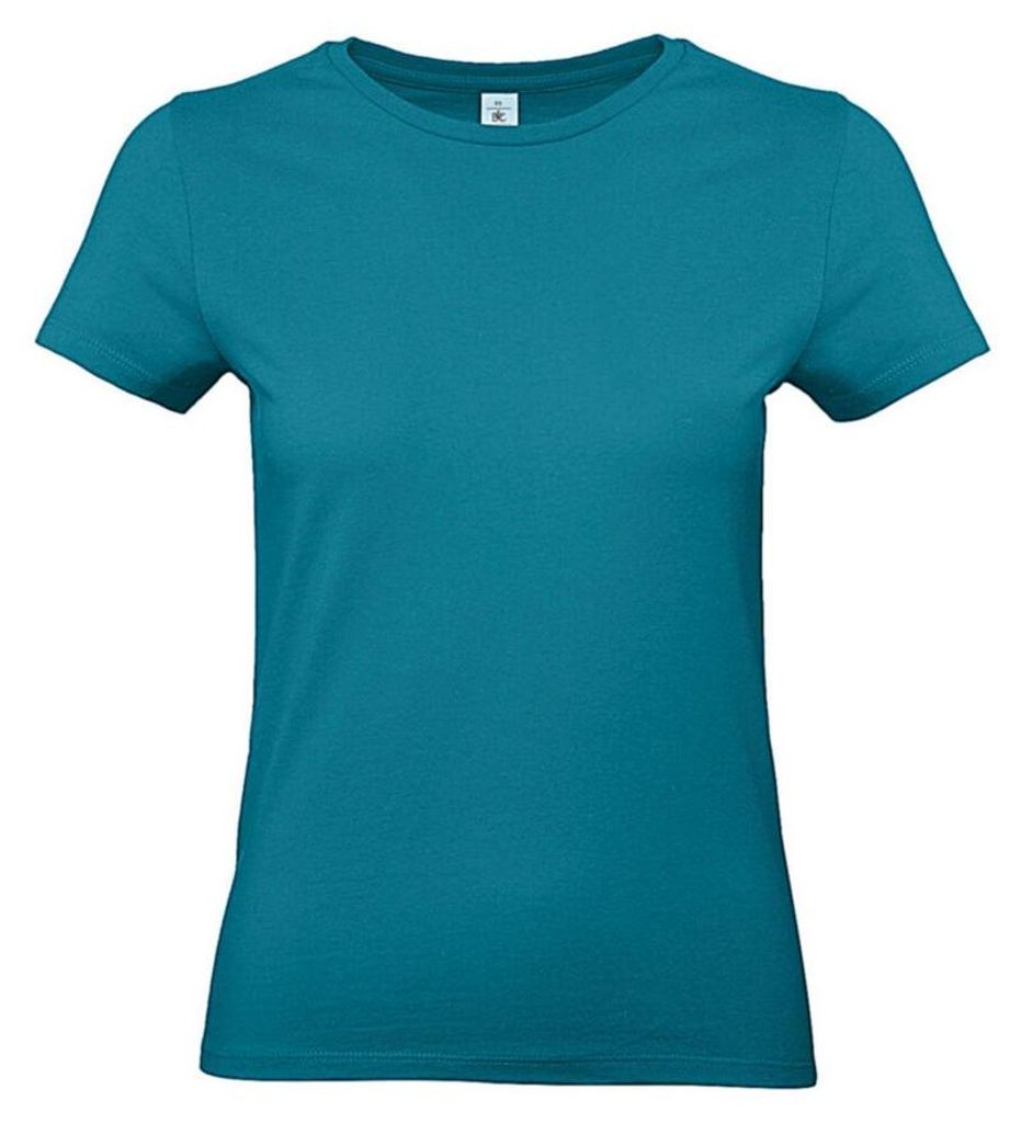 B&C - "#E190" T-Shirt für Damen FK2499 (XS) (Blau)