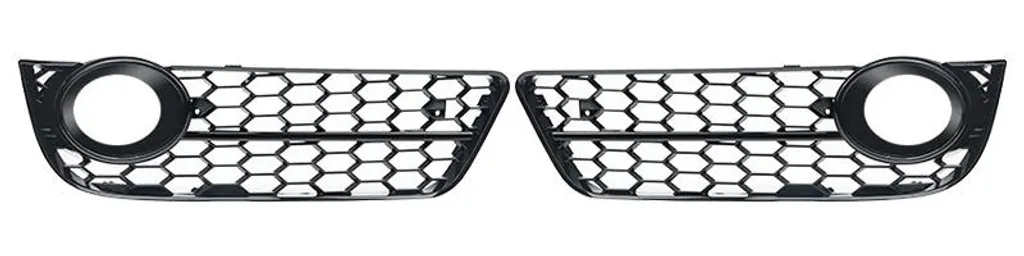 Grilles de phares antibrouillard Audi A5 ajustement parfait en ABS 1 paire