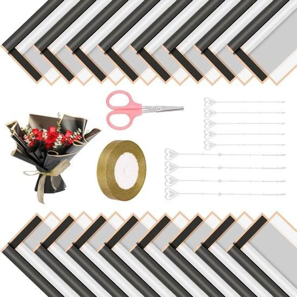 Kit complet emballage cadeau : fini le papier déchiré et mal assorti
