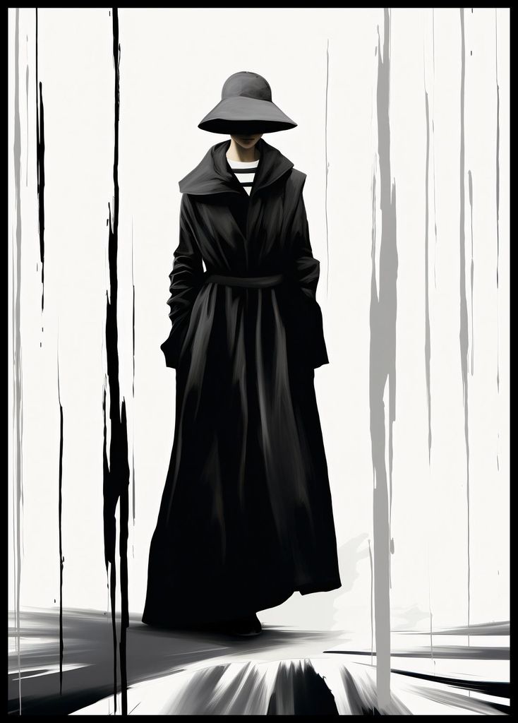 Plakat 67,5x95cm Dunkles Geheimnis