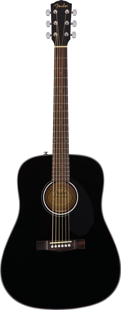 Fender CD-60S WN Black Akustikgitarre