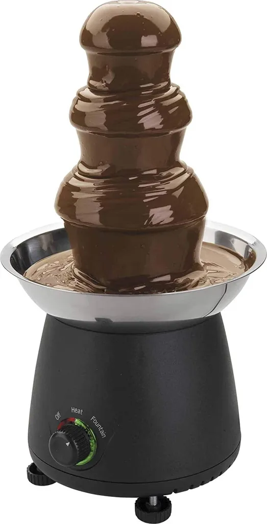 Fontaine à Chocolat Lacor 69318 Inox - Double Interrupteur de Contrôle
