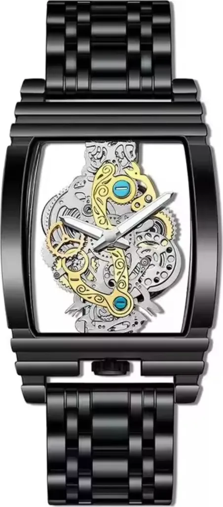 Montre Homme Noire Aiden - Garde-temps Classique et Raffiné Modèle KP33736