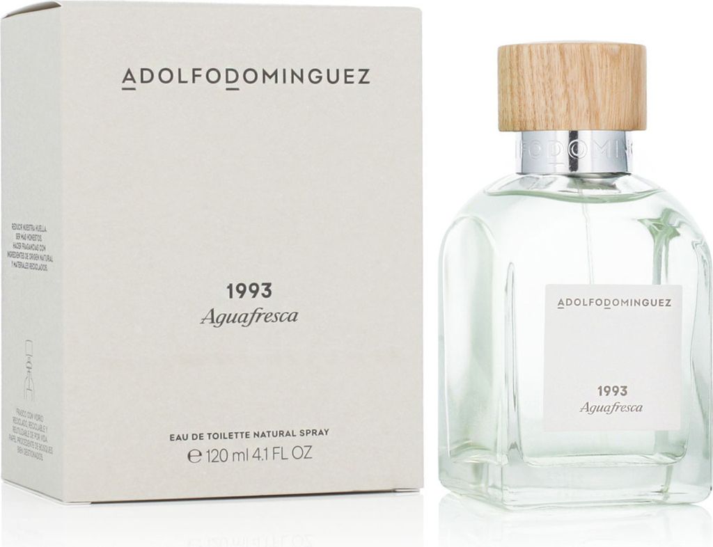 Adolfo Dominguez Agua Fresca Eau De Toilette Spray 120ml Produktbild 