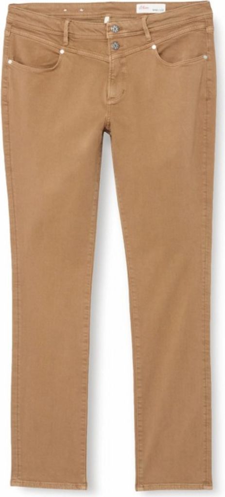 27298 S. Oliver, Betsy, Damen Jeans Hose, Stretchdenim, brown, D 44 W 34 L 32