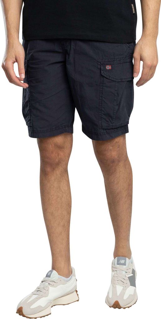 Napapijri Herren Bermudas Blau 100% Baumwolle : Größe - W30 Größe: W30