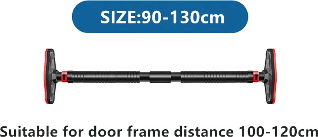 Barre de traction charge 400 kg ultra résistante réglable 90-130 cm