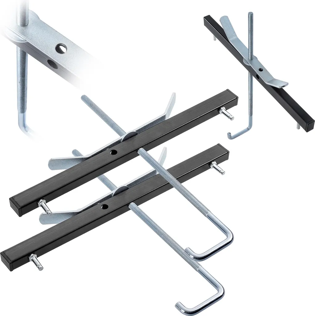 Support d'échelle KADAX en acier anti-corrosion, fixation rapide