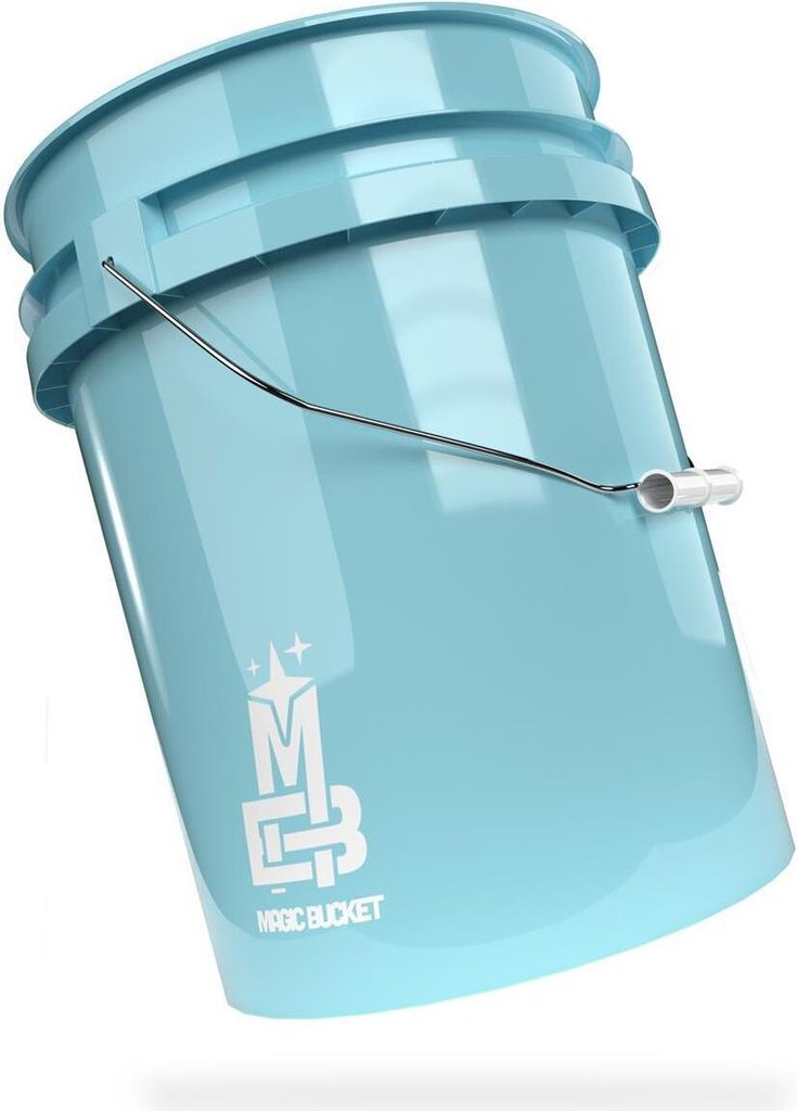 Magic Bucket Auto Wascheimer 5 US GAL in Baby Blau ca. 20L