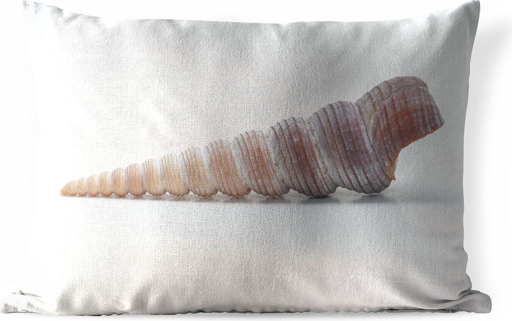 MuchoWow Outdoor Kissen - Schale - Lang - Spitze - 50x30 cm - Wetterfest - Lounge Kissen - Sofa kissen - Wohnzimmer Dekoration