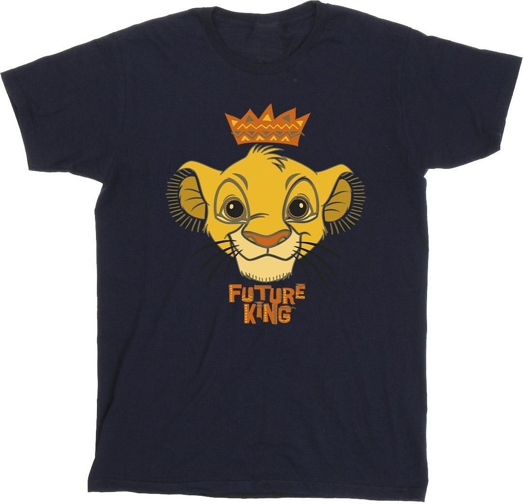 Disney - "The Lion King Future King" T-Shirt für Herren BI20147 (XL) (Marineblau)
