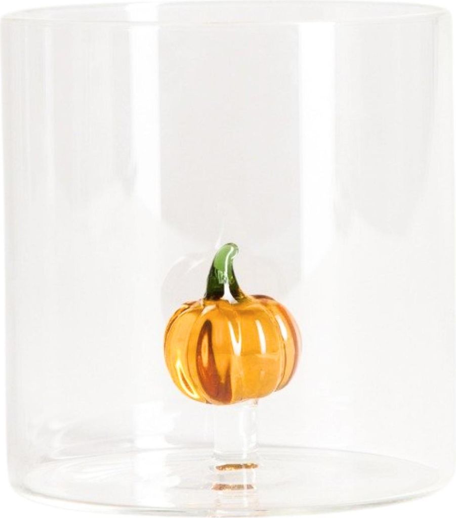 HOMLA Szklanka PUMPKIN z dynią w środku 350 ml Zdjęcie produktu 