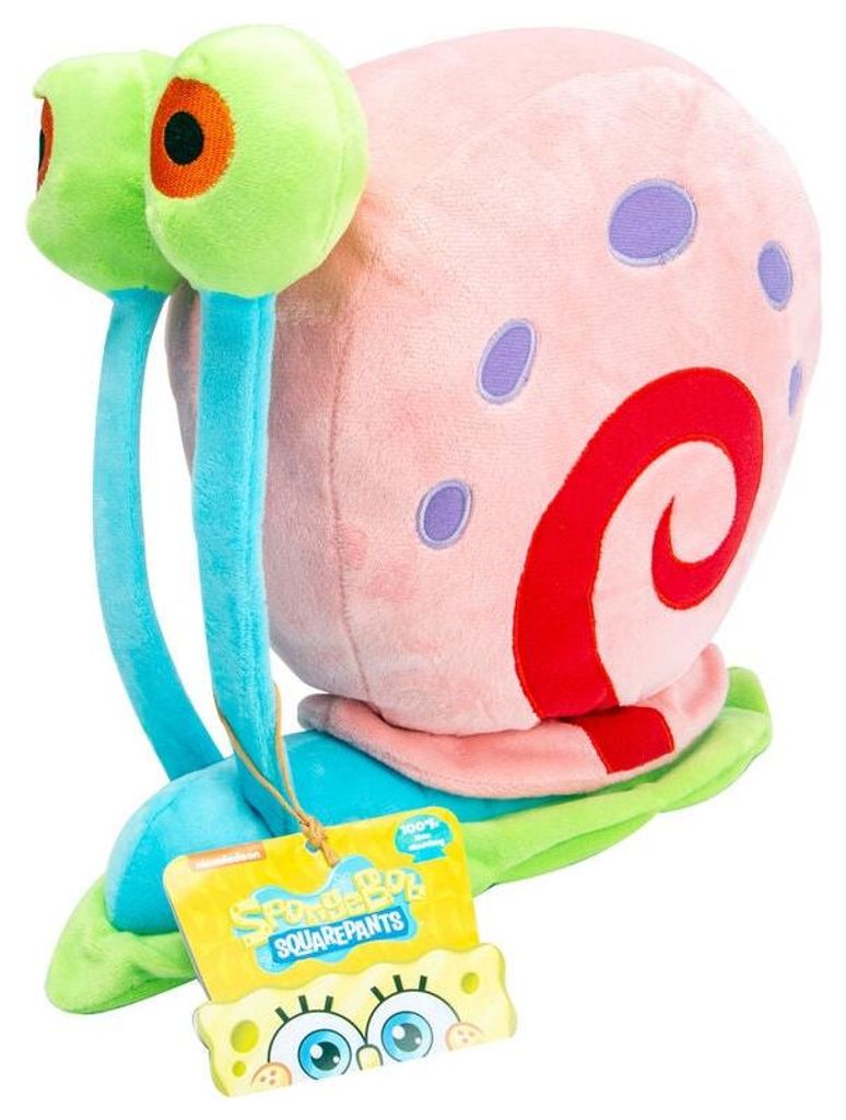 SpongeBob Gary Plüschtier 35 cm, weiches und kuscheliges Design