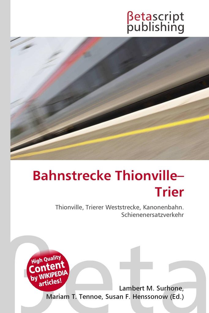 Bahnstrecke Thionville-Trier