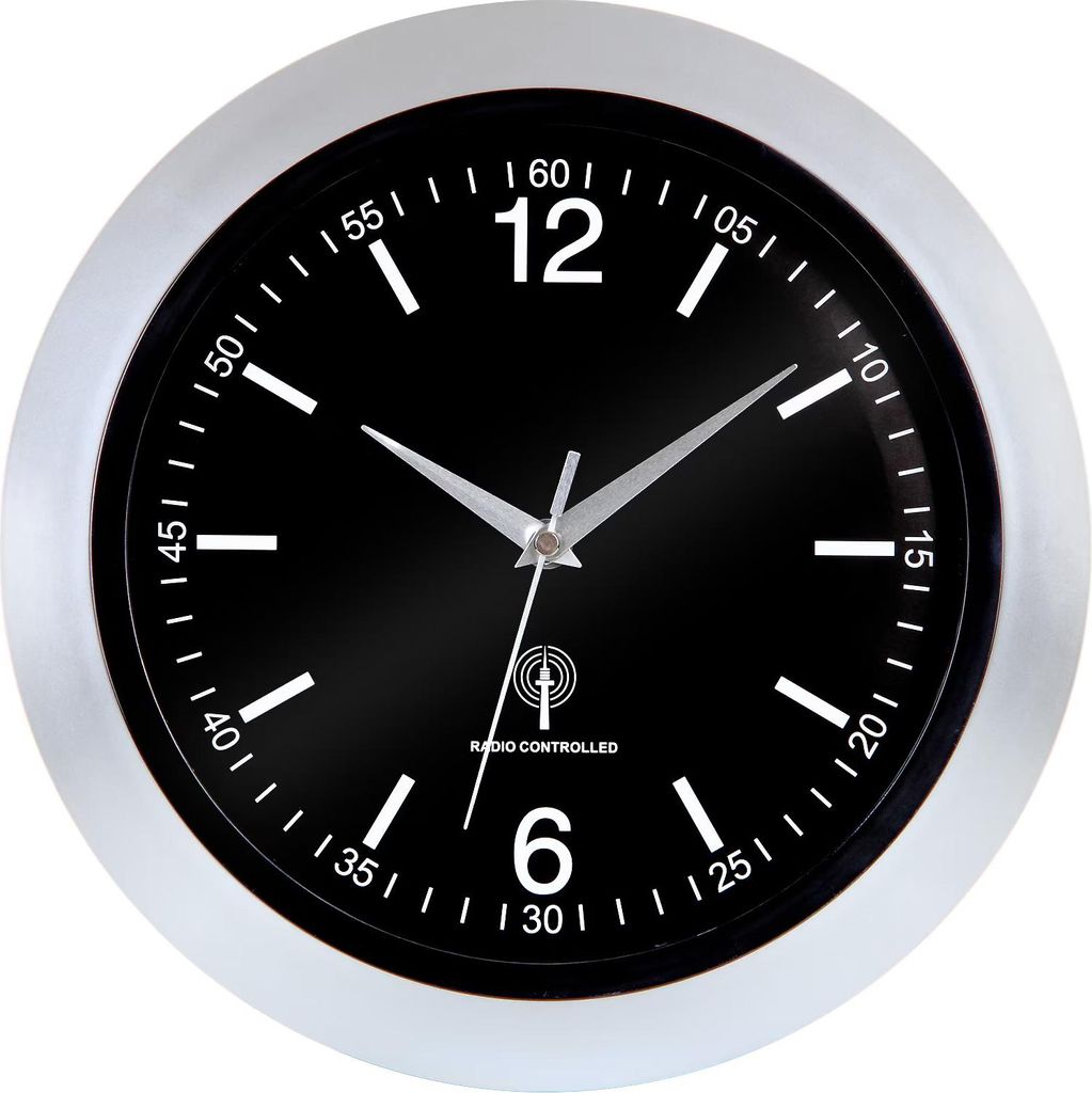 MONZANA® Wanduhr Funk Groß 30cm Modern mit Batterien ohne Produktbild 