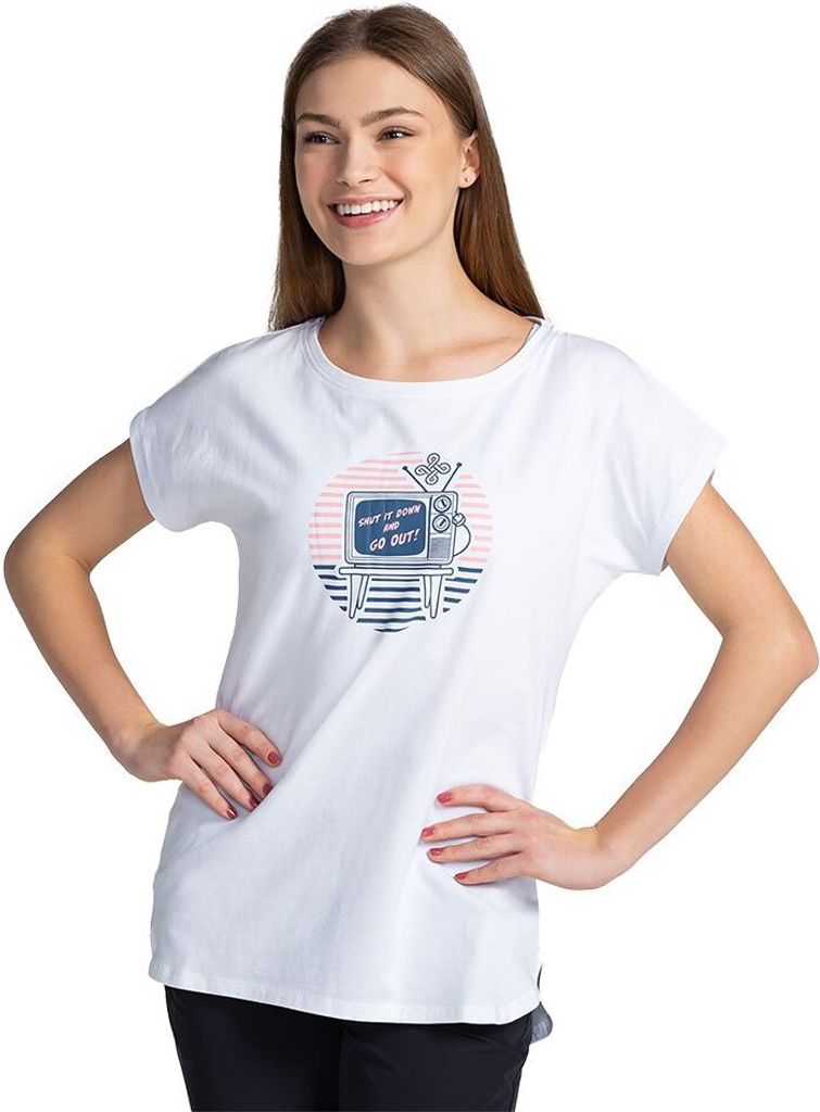 Kilpi Nellim Kurzarm-t-shirt Weiß 44 Frau Weiß 44