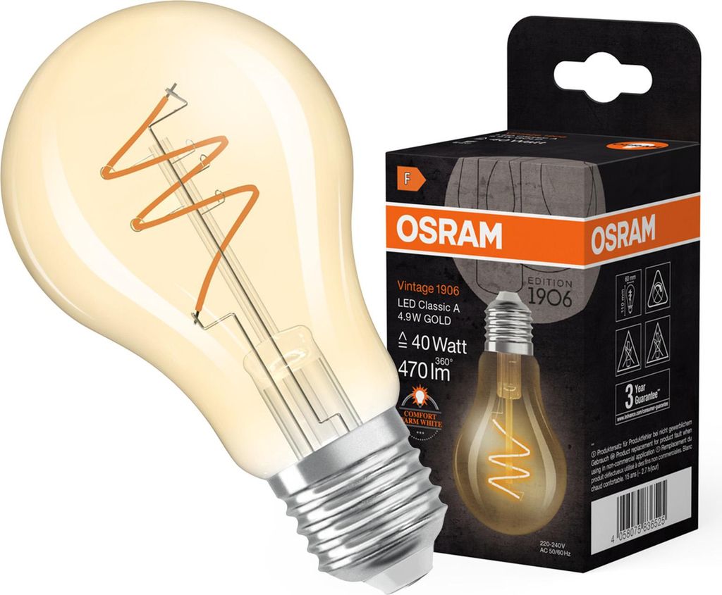 OSRAM HOMELIGHTING 4058075836525 LED (monochrome) EEC F (A Obrázok produktu 