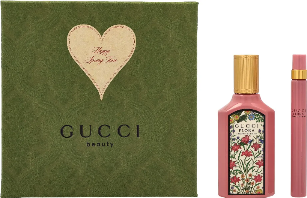 Gucci Flora Gorgeous Gardenia Eau de Parfum 50ml Floral et Sucre Roux Set