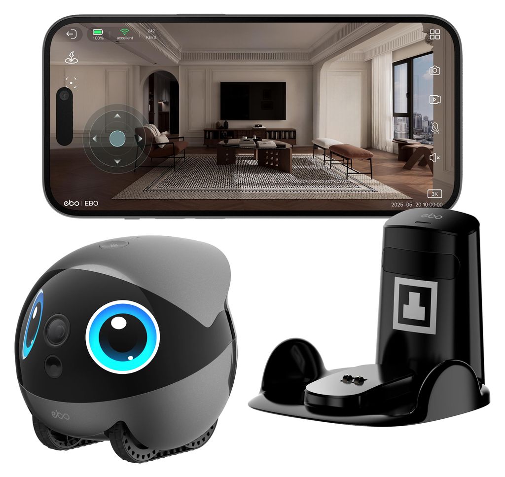 Enabot EBO Air2 Plus, Roboter, WLAN, 111 mm Produktbild 