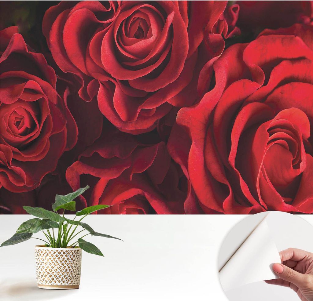 Fototapete selbstklebend - 152x104 cm - Tapete - Wandtapete - Wandbilder - Klebefolie - Dekofolie - Tapete Folie - Wand - Dekoration - Wohnzimmer -...