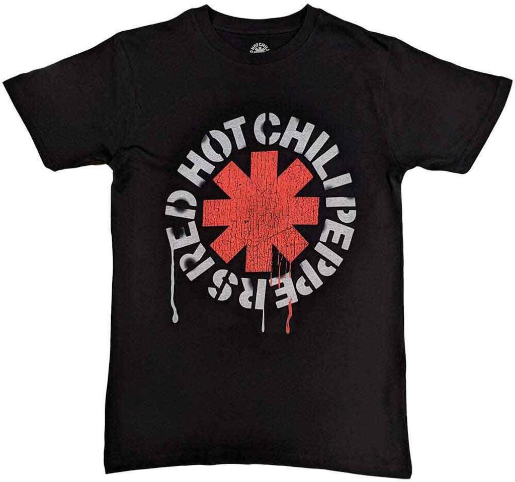 Red Hot Chilli Peppers - T-Shirt für Kinder RO12512 (116) (Schwarz)