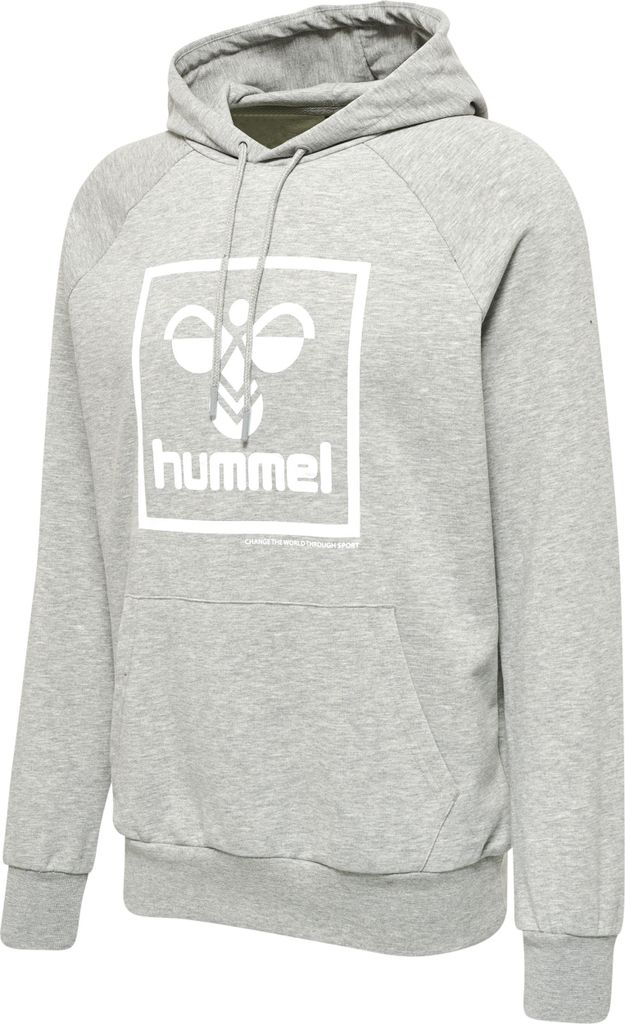 hummel hmlISAM 2.0 HOODIE - GREY MELANGE - M
