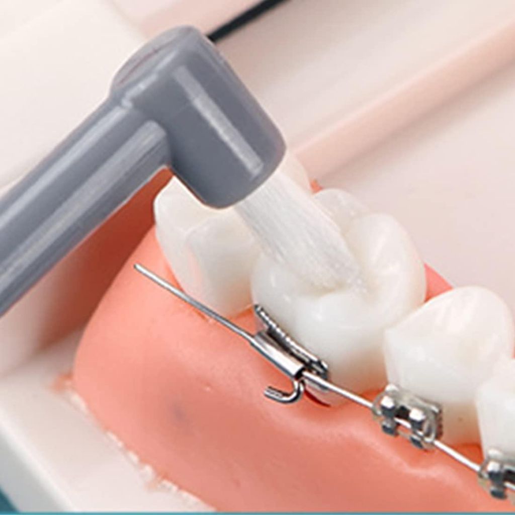 Tuft Zahnbürste, 4er Pack, getuftete Zahnbürste, getuftete konisch zulaufende Zahnbürste, weiche Zahnbürste, kompakte Interdentalbürste für d...