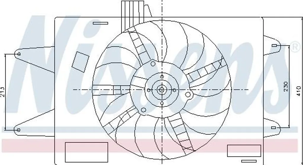 Évitez la Surchauffe : Ventilateur Radiateur 85129 pour Fiat Doblo
