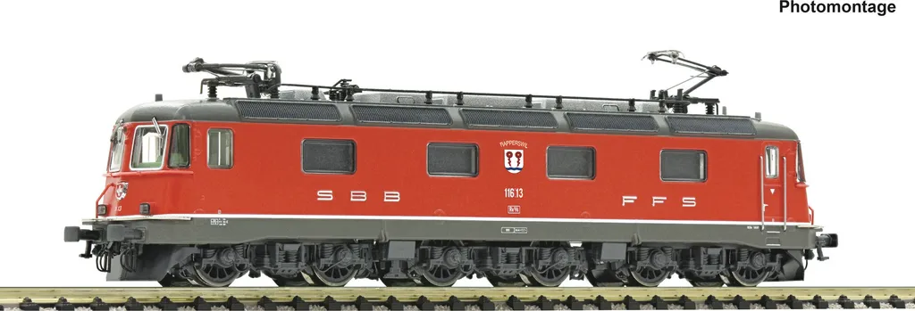 Fleischmann 734124 Locomotive Re 6/6 CFF Stable et Puissante Echelle N