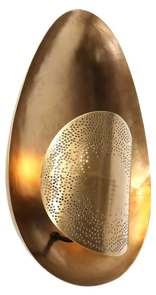Applique Murale Brassi Bronze de Style Rétro en Métal pour Culot E27 Anne