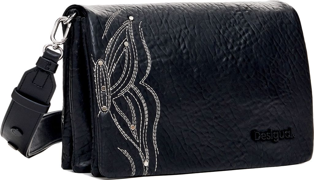 Desigual Schultertasche Goodall Dortmund Flap 2.0 Black : schwarz-00 Farbsortierung: schwarz-00