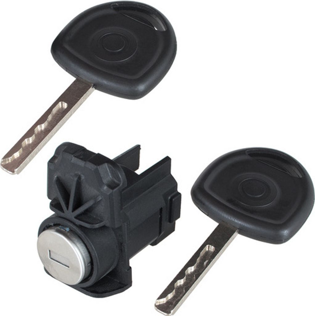 Wkładka zamka drzwi PRZEDNIA LEWA + 2x klucz do Opel Corsa Zdjęcie produktu