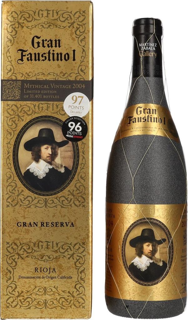 Gran Faustino I Gran Reserva Rioja 2004 13,5% Vol. 0,75l in Produktbild 