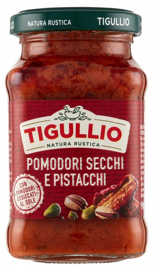 Pesto De Tomates Séchées Et Pistaches 190 Gr - Tigullio Image du produit 