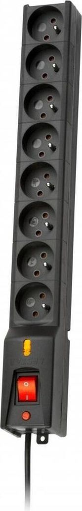 Lestar LX 810 G-A (1,5 m) 8er Steckdosenleiste mit Schalter Lestar LX 810 G-A (1,5 m)