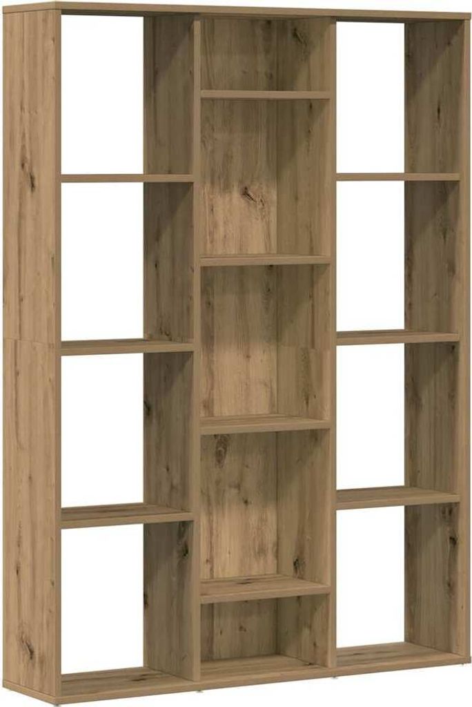 Raumteiler/Bücherregal Artisan-Eiche 100x24x140cm Holzwerkstoff