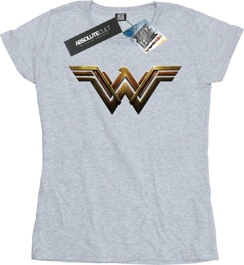 Wonder Woman - T-Shirt für Damen BI645 (L) (Grau)
