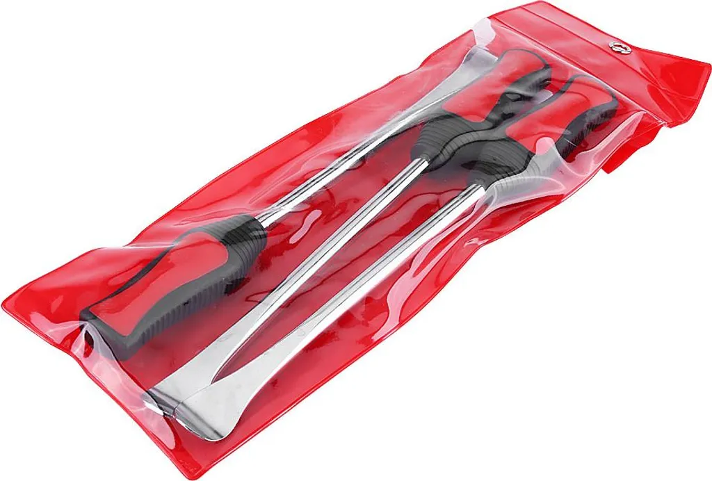 Kit 3 Cuillères Démonte-pneu Moto et Vélo en Acier avec Protections