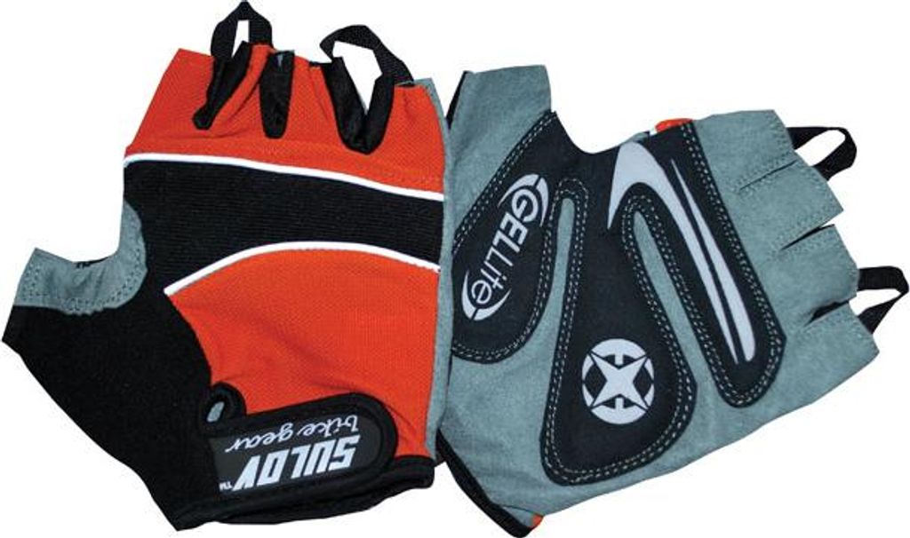 SULOV Fahrrad Handschuhe Racer, orange, L