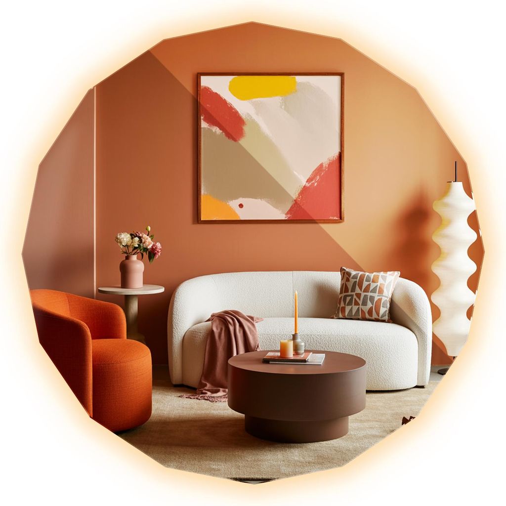 LED Spiegel Vielseitiger, polygonaler Wandspiegel mit warmem Licht – Schminkspiegel & Dekospiegel im modernen Stil – 3000K – Badezimmer Spieg...