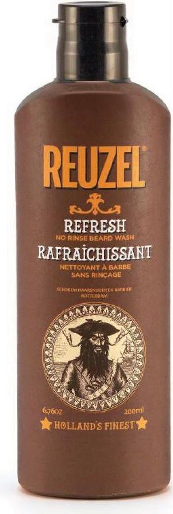Reuzel Shampooing pour barbe sèche sans rinçage Refresh, Image du produit 